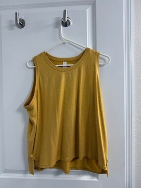 Balance Collection Mustard Yellow Relaxed Tank
